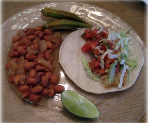 Home Is a Kitchen's Fish Tacos Recipe