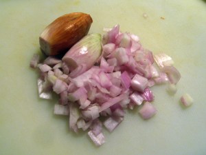 Diced Shallots