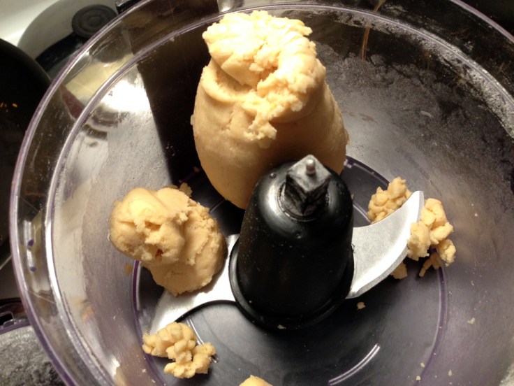 Pie Crust Dough Blended