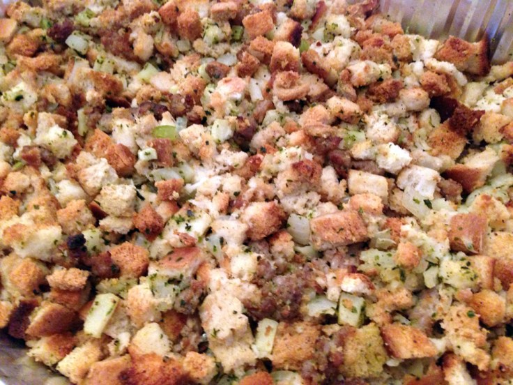Sausage and Apple Stuffing by Man Fuel