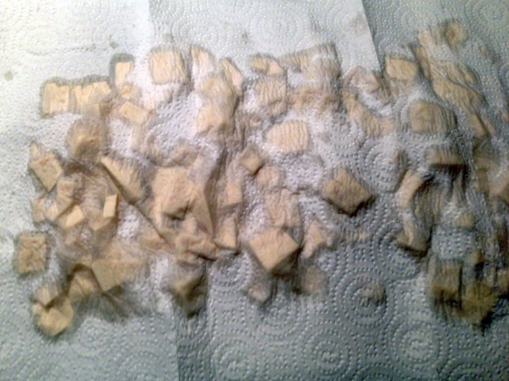 Drying Tofu