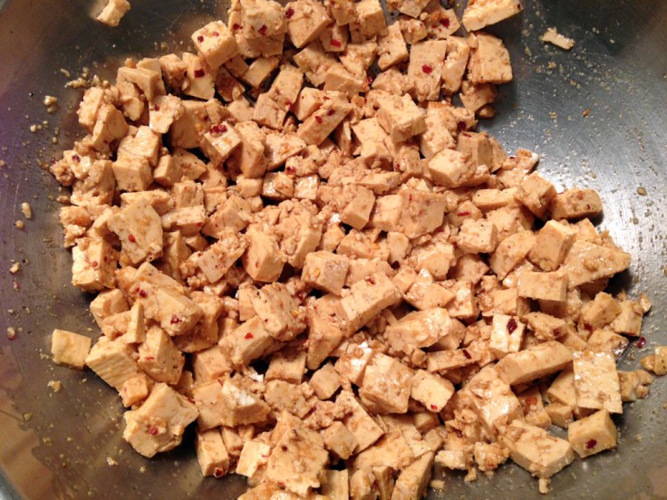 Raw Spicy Tofu