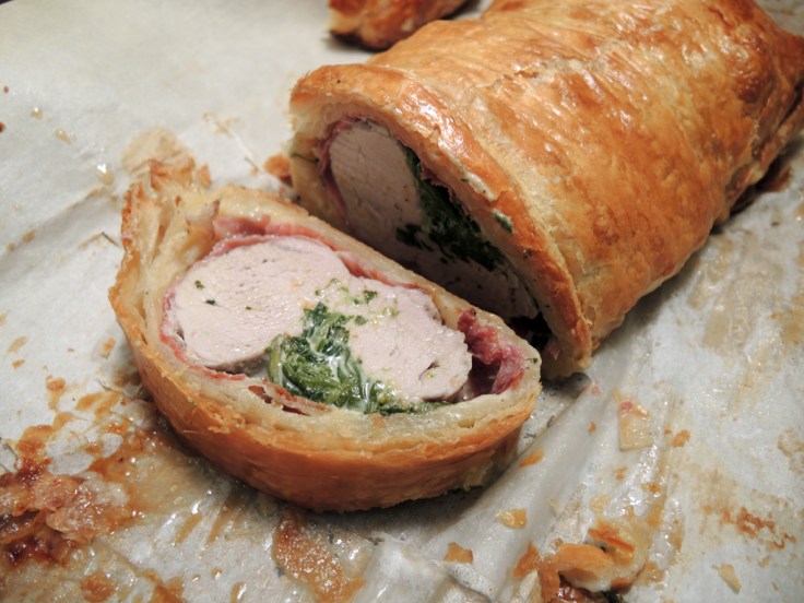 Home Is A Kitchen - Pork Wellington Recipe - Freshly Sliced Pork Wellington