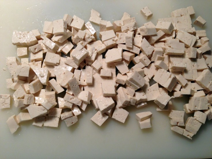 Tofu cubes
