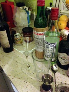 Pink Martinez Ingredients