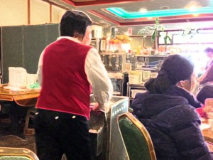 Chau Chow City Dim Sum Server with Cart