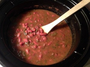Louisiana Red Beans Recipe in the Slow Cooker by Man Fuel