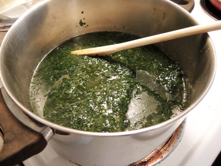 Molokhia Melting in the Pot