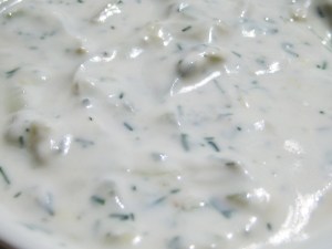 cucumber yogurt sauce