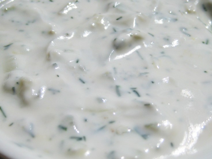 cucumber yogurt sauce