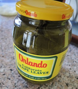 Grape Leaves in a Jar