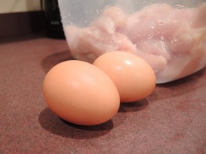 Eggs for Chicken Tenderloins Recipe by Man Fuel