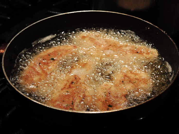 Frying Chicken Tenders by Man Fuel