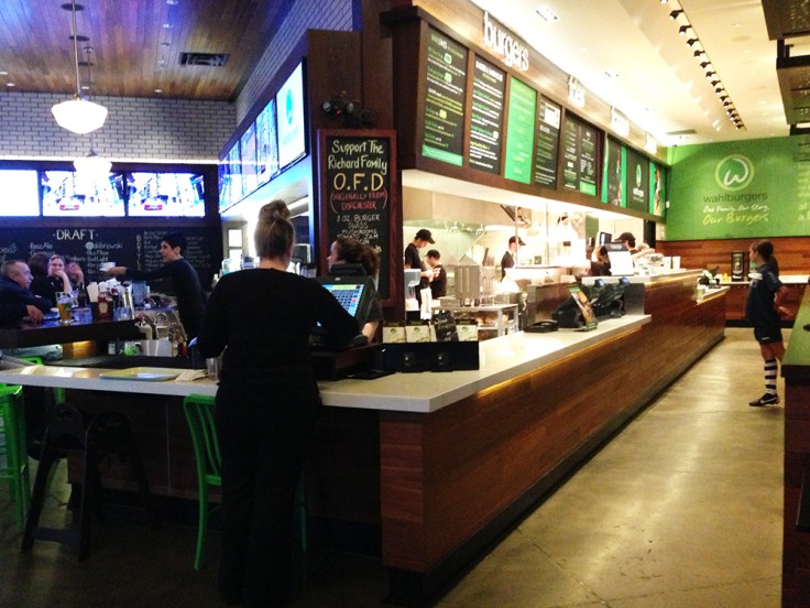 Wahlburgers Interior