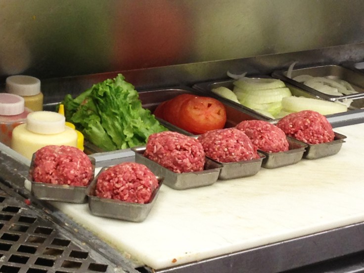 Ground Beef in Ted's Famous Steamed Burgers