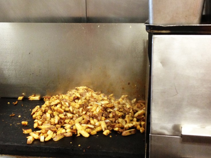 Homefries at Ted's Famous Steamed Burgers