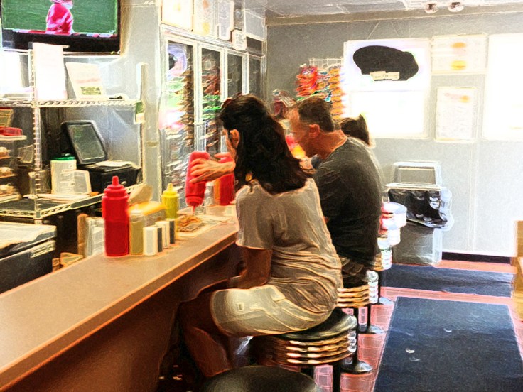 Ted's Famous Steamed Burgers Interior