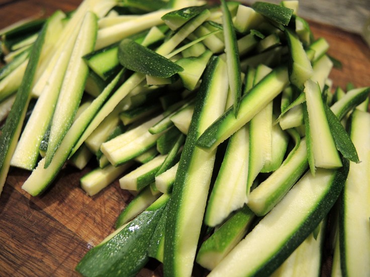 Julienne Baby Zucchini