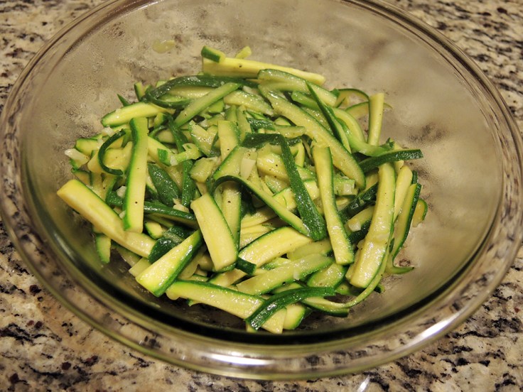 Julienne Zucchini