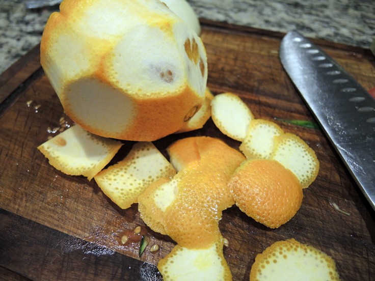 Orange Peel for Orange Shrimp by Man Fuel