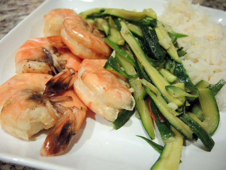 Steamed Orange Shrimp by Man Fuel