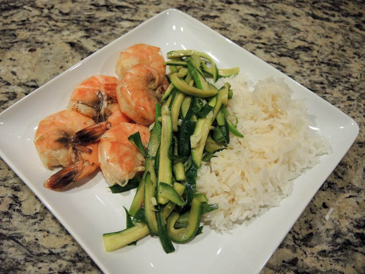 Steamed Orange Shrimp Recipe by Man Fuel