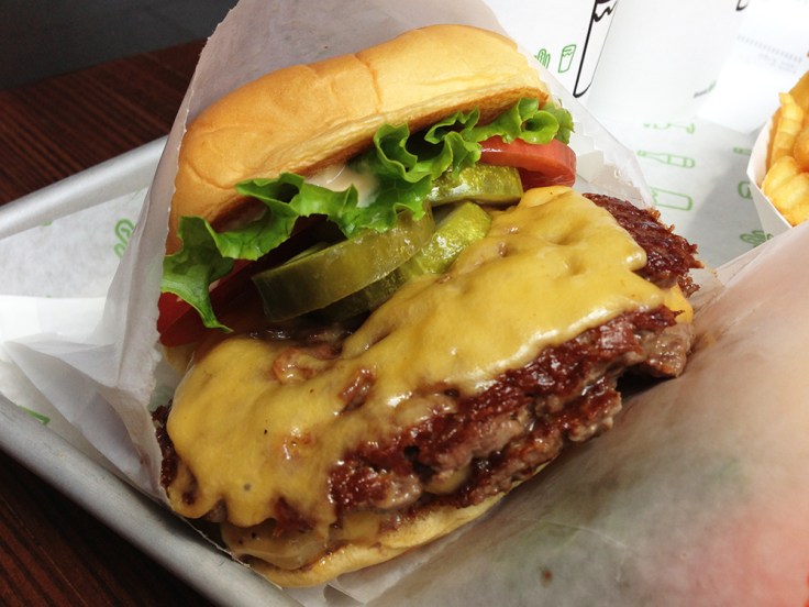 Shake Shack - Chestnut Hill MA - Double Cheeseburger