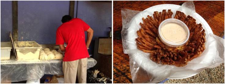 Bloomin Onion at King Richard's Faire