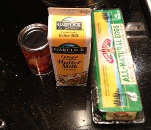 Buttermilk Pancake Wet Ingredients