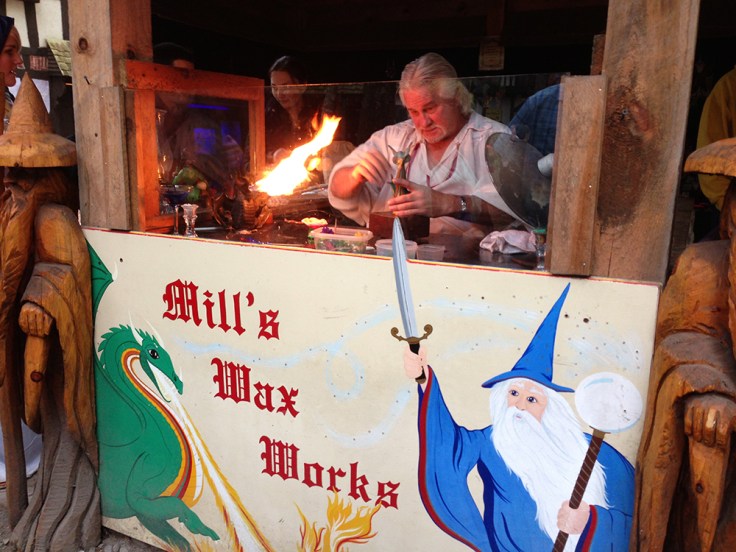 King Richard's Faire - Candlemaker Mike