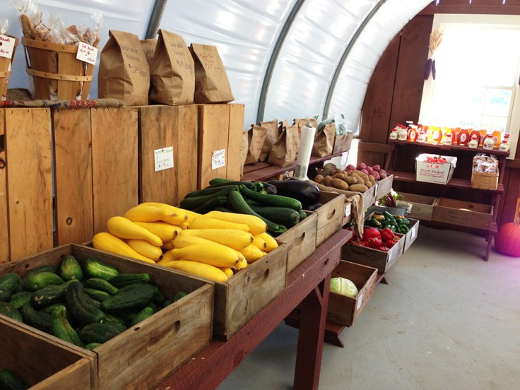 Produce from Dame Farm Orchard