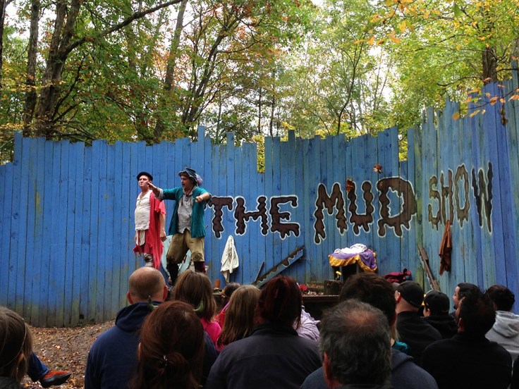 The Mud Show at King Richard's Faire