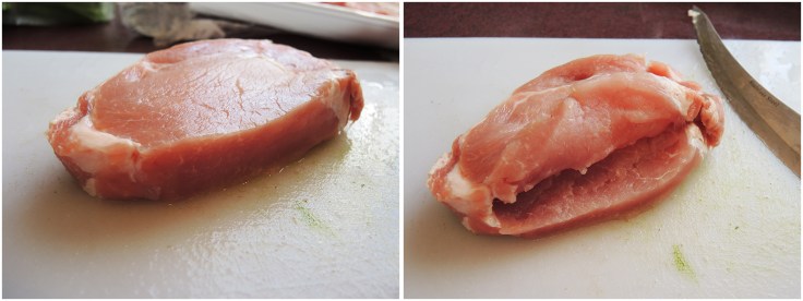 Man Fuel - Boneless Pork Chops stuffed with Mushrooms