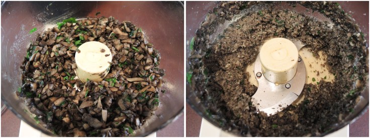 Man Fuel - Pureed Mushrooms for Stuffing Pork Chops