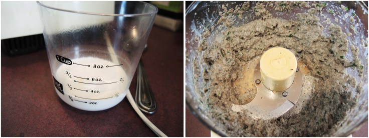 Man Fuel - Pureed Mushrooms with Cream for Stuffing Pork Chops