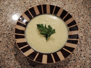 Man Fuel Food Blog - Creamy Potato Leek Soup Recipe