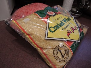 Cracked Burghul Wheat Bag - manfuelblog.com