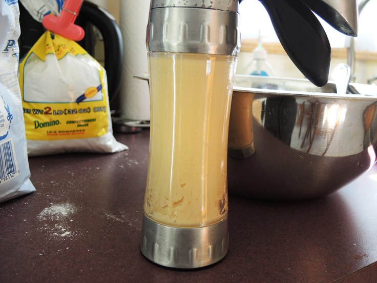 Man Fuel Food Blog - Butter Cookie Dough in Pastry Gun