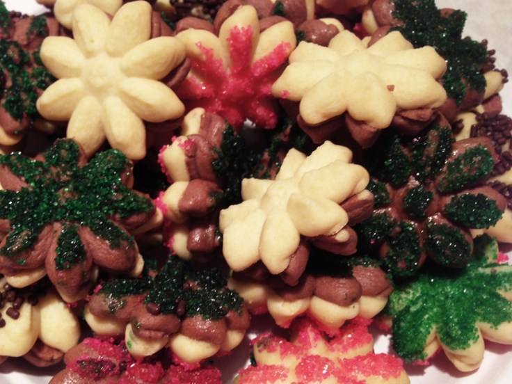 Man Fuel Food Blog - Butter Cookies with Sugar Crystals