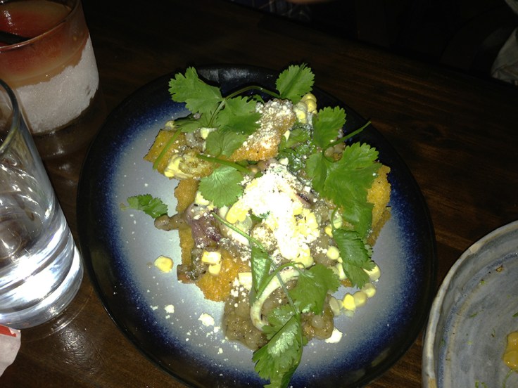 Man Fuel Food Blog - North - Charred Squid and Grits - Providence, RI