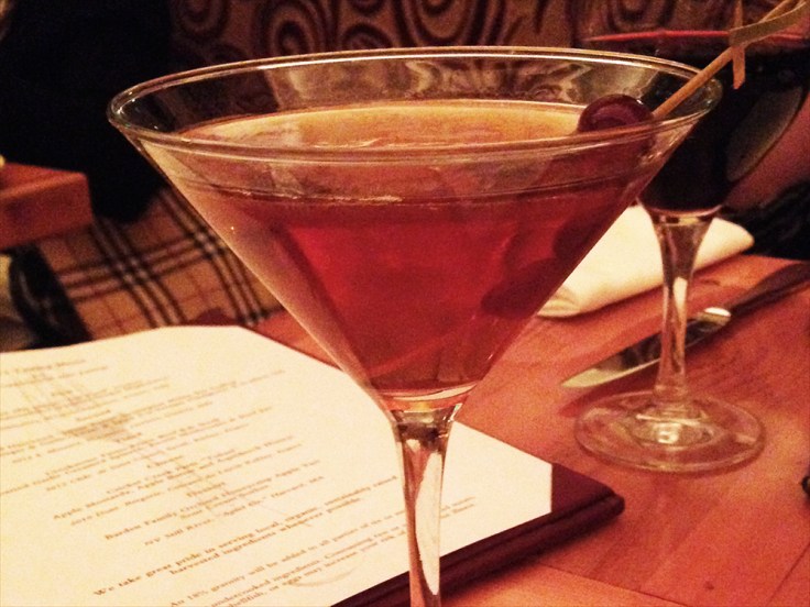 Man Fuel Food Blog - Lumiere - Newton, MA - Cocktail