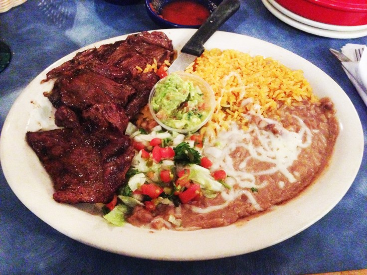 Man Fuel - a food blog - Fiesta Mexican Restaurant - Somerset, MA - Carne Asada