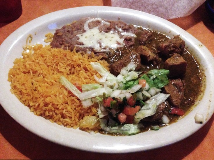 Man Fuel - a food blog - Fiesta Mexican Restaurant - Somerset, MA - Chile Verde