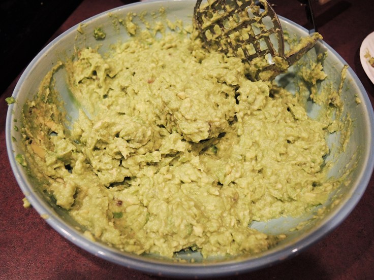 Man Fuel Food Blog - Guacamole - Mashed Avocoados