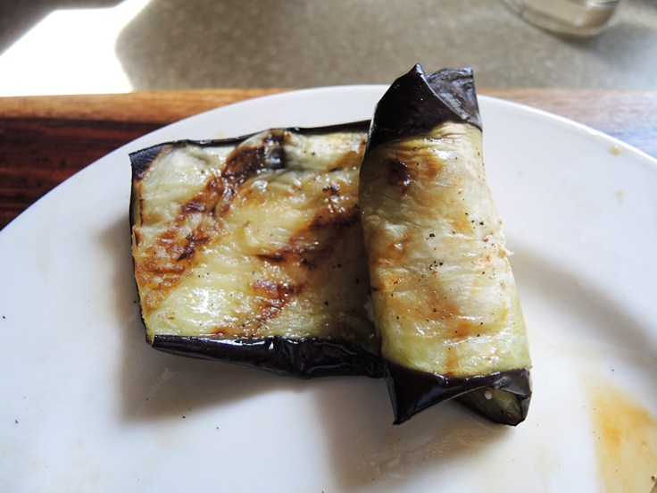 Man Fuel - Food Blog - Rolling Stuffed Grilled Eggplant