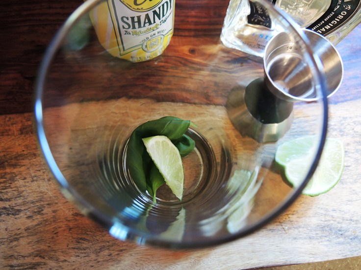 Man Fuel - Food Blog - Tequila Summer Shandy with Lime and Basil