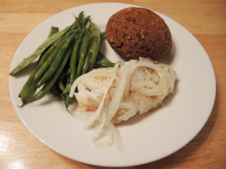 Man Fuel - food blog - Baked Cod Loin Fillet with Tomato, Onion, and Cumin