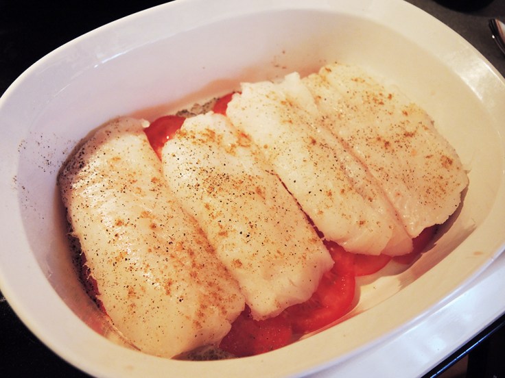 Man Fuel - food blog - Baked Cod Loin Fillets with Salt, Pepper, and Cumin