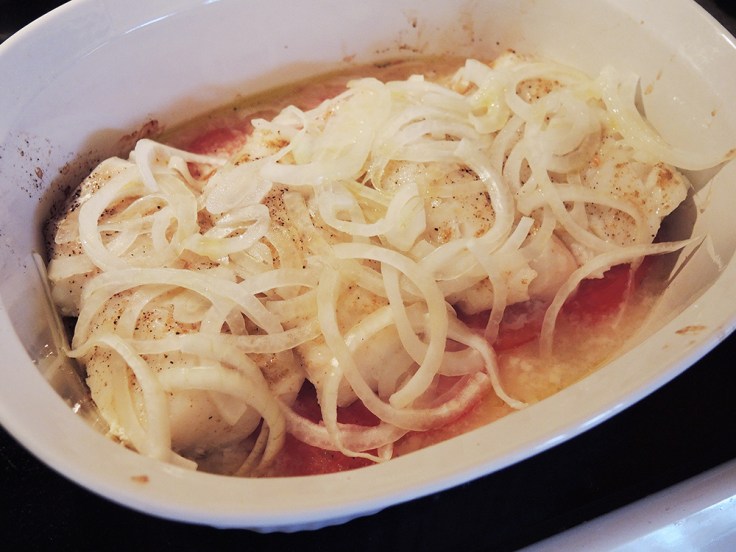 Man Fuel - food blog - Baked Cod Loin Fillets