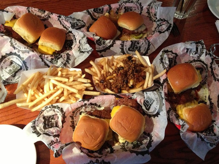 Man Fuel - Food Blog - Harry's Bar and Burger - Providence, RI - Sliders